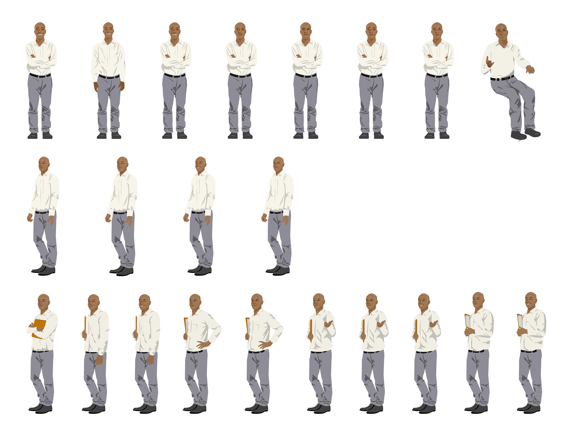 Character Design - Bullcity Learning, imagem 2