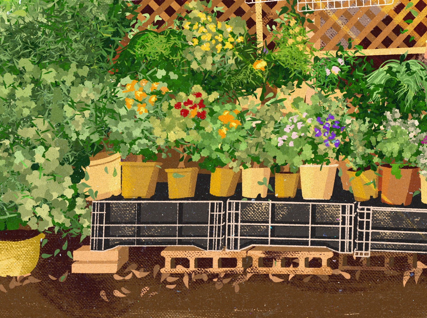 Flower Shop - Digital Drawing, imagem 3