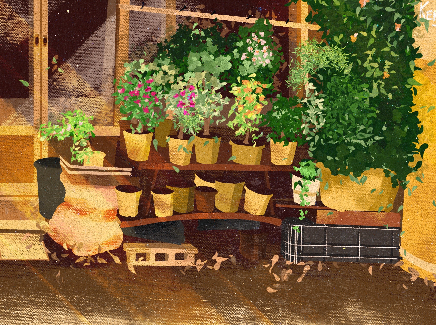 Flower Shop - Digital Drawing, imagem 4