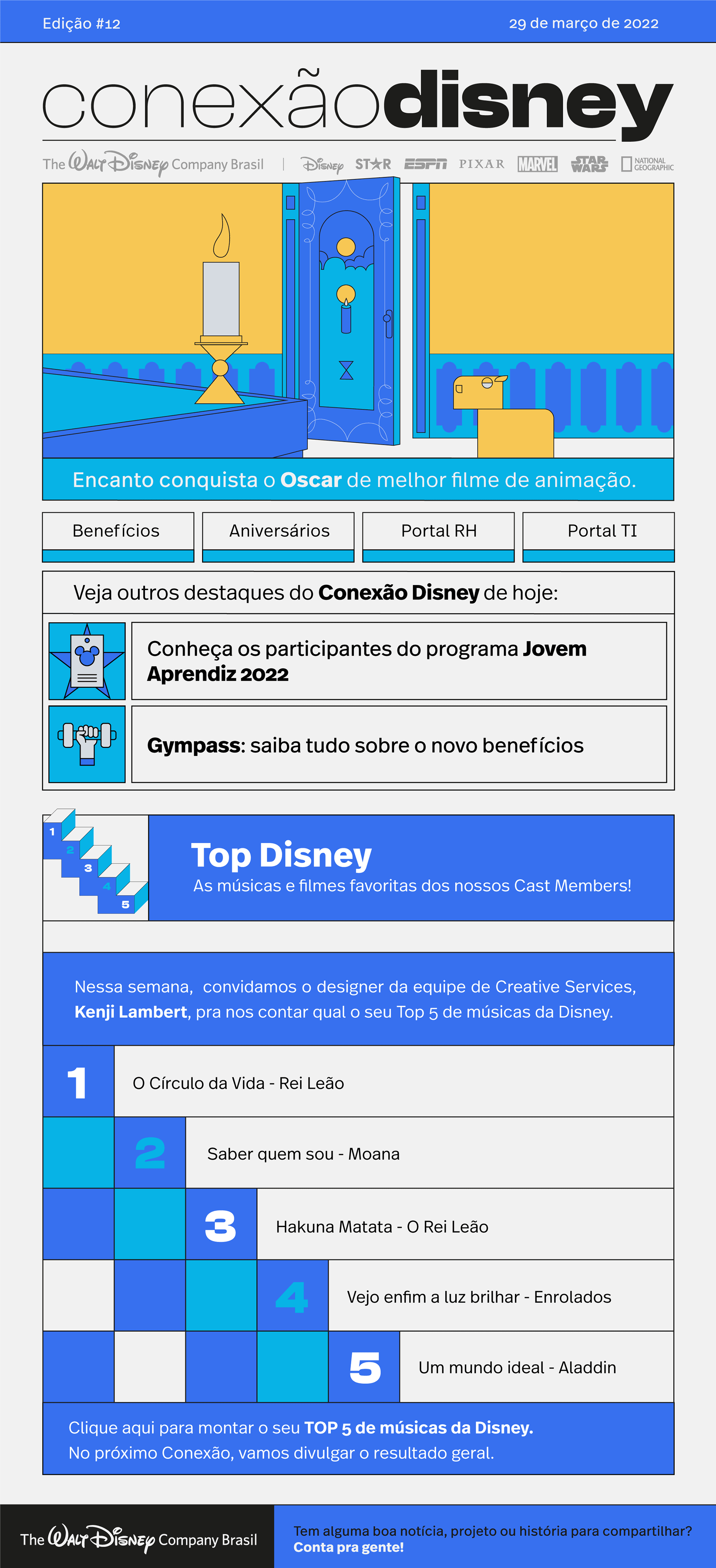 Disney's Newsletter Rebranding, imagem 2