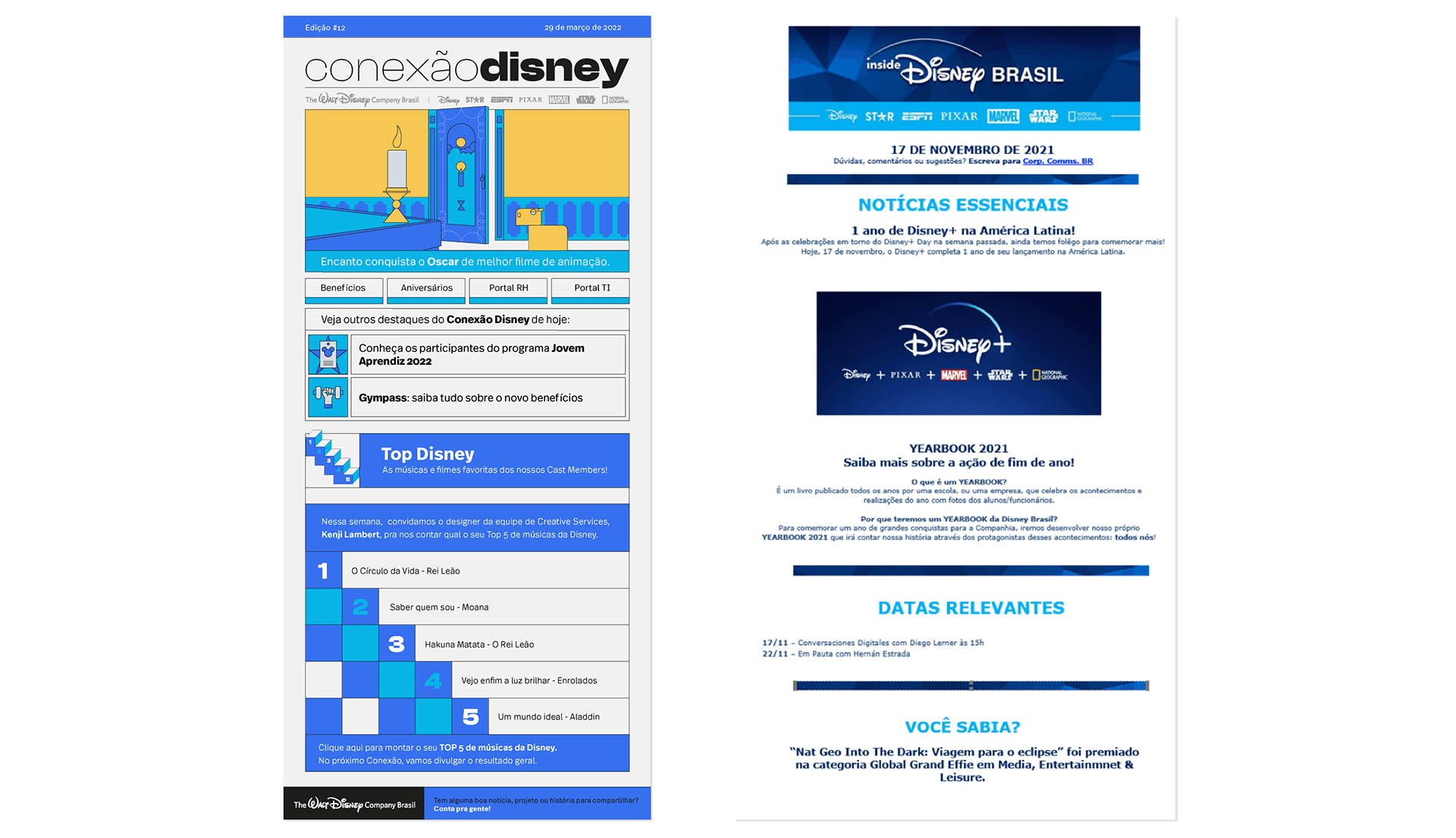 Disney's Newsletter Rebranding, imagem 10