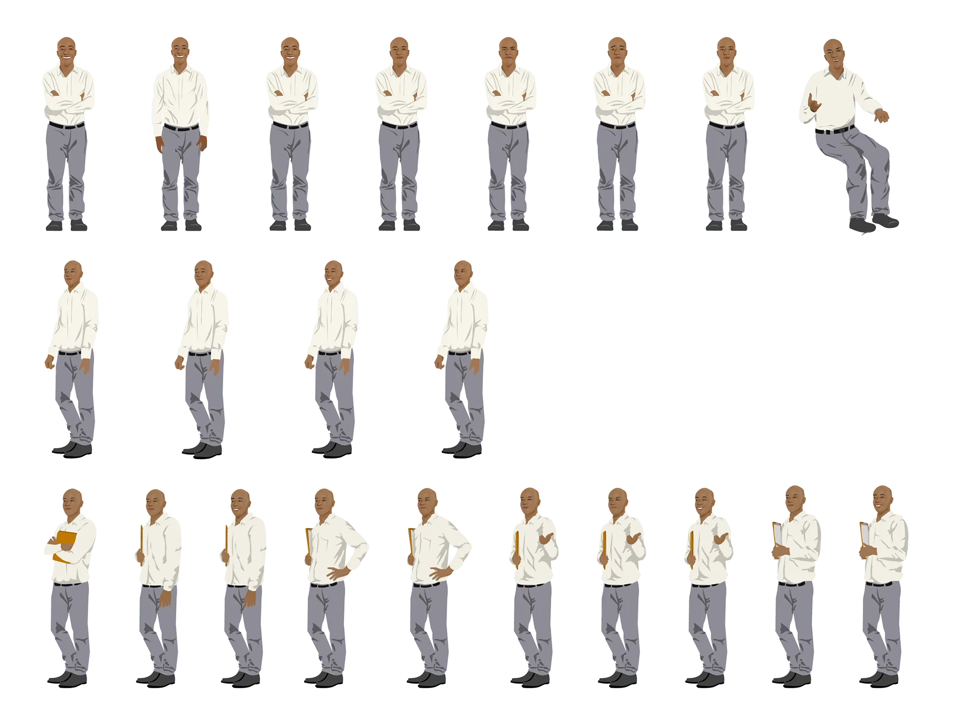 Character Design - Bullcity Learning, imagem 2