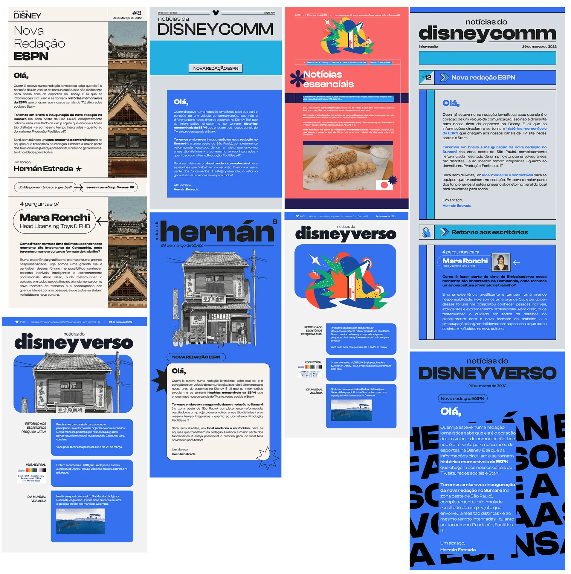 Disney's Newsletter Rebranding, imagem 23