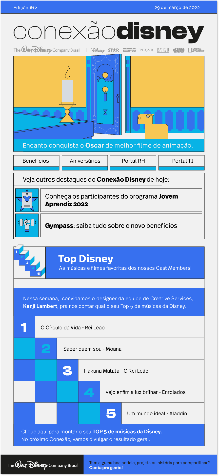 Disney's Newsletter Rebranding